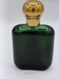 Vintage ralph lauren polo green Bottle cologne 4 OZ Sprayer Bottle Full! 1978