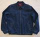 Vtg 90s Polo Ralph Lauren Denim Full Zip Lined Harrington Bomber Work Jacket! M