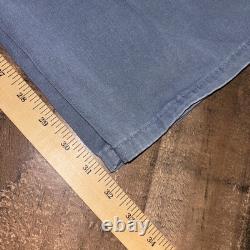 Vtg POLO RALPH LAUREN Pants Mens 34x32 Blue Chino Pleated Made in USA Deadstock