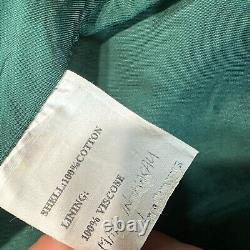 Vtg Polo Ralph Lauren Corduroy Sport Button Up Jacket Mens Green Rare 21x30 L/XL