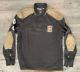 Vtg Polo Ralph Lauren Sz L Motorcycle Riders Assco L/s Rugby Shirt Patches