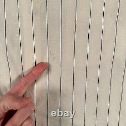 Vtg Polo Ralph Lauren Western Shirt Mens S Striped Embroidered Pearl Snap 80's